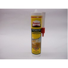 Герметик Момент Силиконовый Универсальный (280мл) картридж (белый)